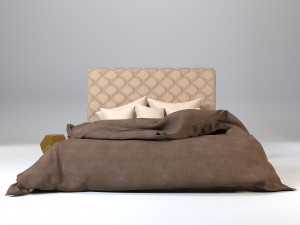 M Bed 3D 模型