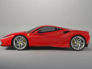 Ferrari F8 Tributo 2022 3D Model