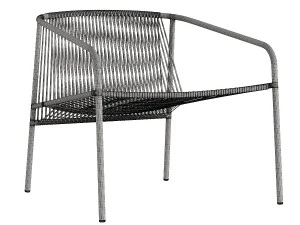 Lookout Outdoor Lounge Chair 3D Model