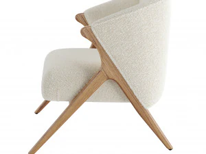 Prati Boucle Armchair 3D Model