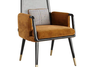 Błyskotliwe krzesło Model 3D