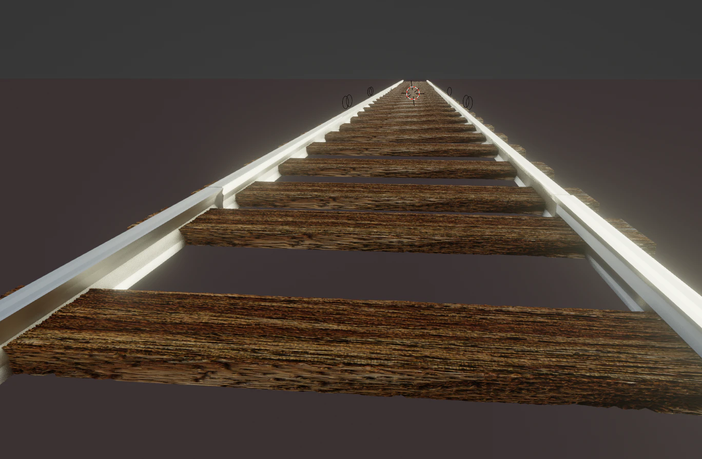 Railroad 3D Model .c4d .max .obj .3ds .fbx .stl .blend 