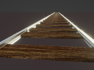 Railroad 3D Model