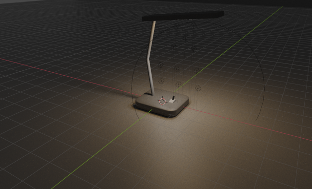 Desk lamp Modelo 3D .c4d .max .obj .3ds .fbx .stl .blend 