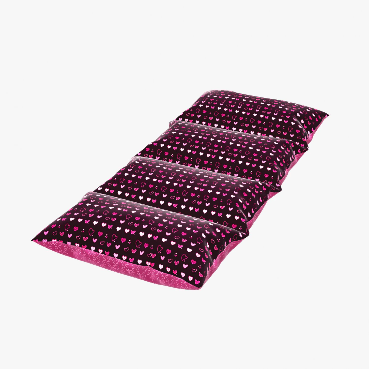 PILLOW MATTRESS 3D Model .c4d .max .obj .3ds .fbx .stl .blend 