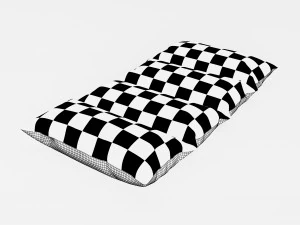 PILLOW MATTRESS 3D Model