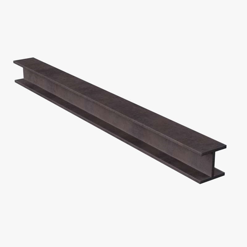 Iron Beam Model 3D .c4d .max .obj .3ds .fbx .stl .blend 