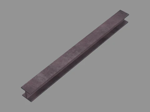 Iron Beam 3D Model