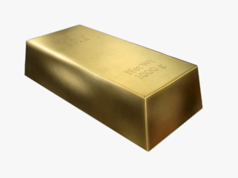 Gold Bar 3D Model