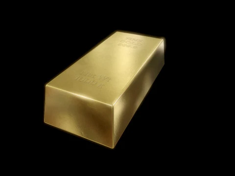 Gold Bar 3D Model