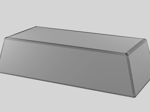 Gold Bar 3D Model