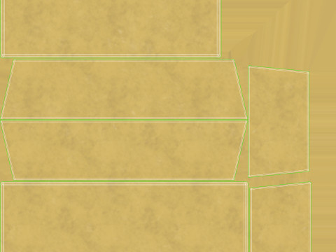 Gold Bar 3D 모델
