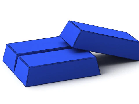 Gold Bars 3D Model