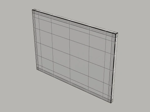 Art Canvas 3D Model