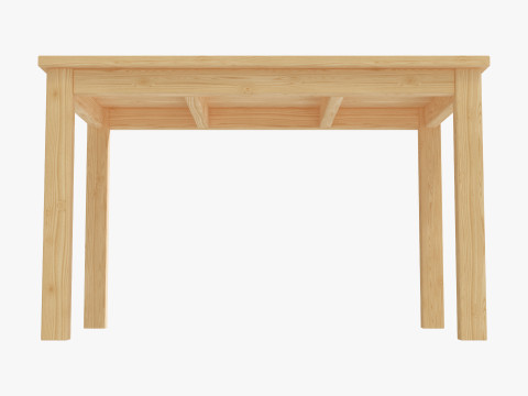 Realistic Wooden Table 3Dモデル