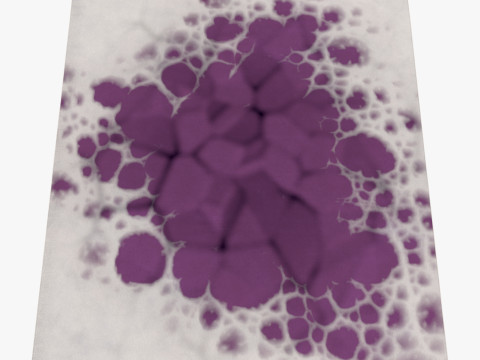 Rug Carpet Bubbles 3D Model
