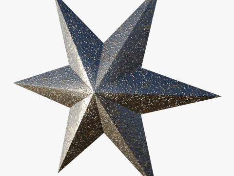 Metals star 3D Model