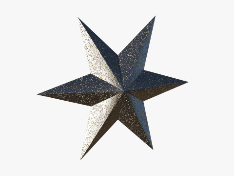Metals star Modèle 3D