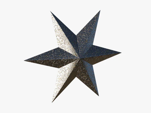 Metals star 3D Model