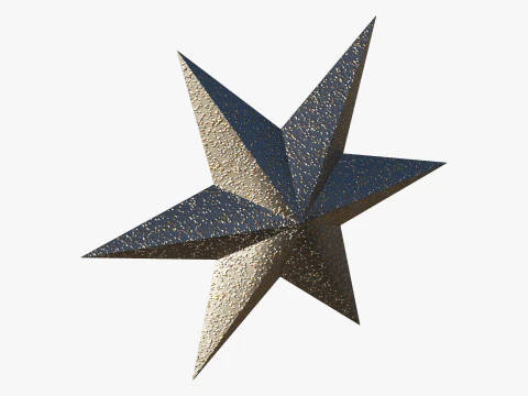 Metals star 3D Model