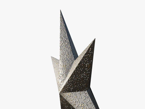 Metals star 3D Model