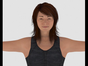 WOMAN8 3D Model