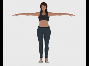 WOMAN8 3D Model