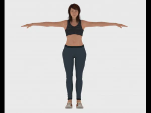 WOMAN8 3D Model