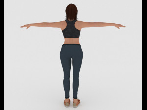 WOMAN8 3D Model
