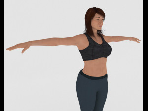 WOMAN8 3D Model