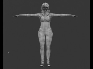 WOMAN8 3D Model