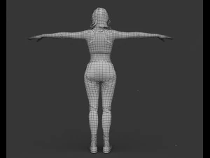 WOMAN8 3D Model
