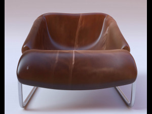 MODERN SKIN CHAIR2-2018 3D Model