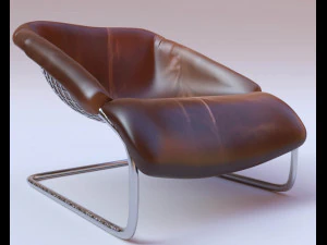 MODERN SKIN CHAIR2-2018 3D Model