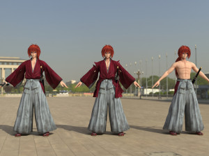 Samurai X - Rurouni Kenshin Modèle 3D