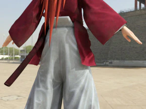 Samurai X - Rurouni Kenshin 3D Model