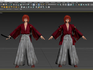 Samurai X - Rurouni Kenshin Modèle 3D