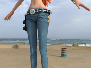 Nami - One Piece - 3d Character 3D मॉडल