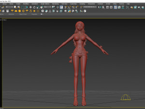 Nami - One Piece - 3d Character 3D मॉडल
