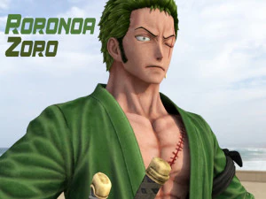 Roronoa Zoro - One Piece - Personagem 3D Modelo 3D