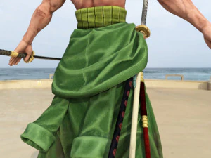 Roronoa Zoro - One Piece - Postać 3D Model 3D