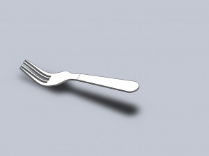 Fork 3D 모델