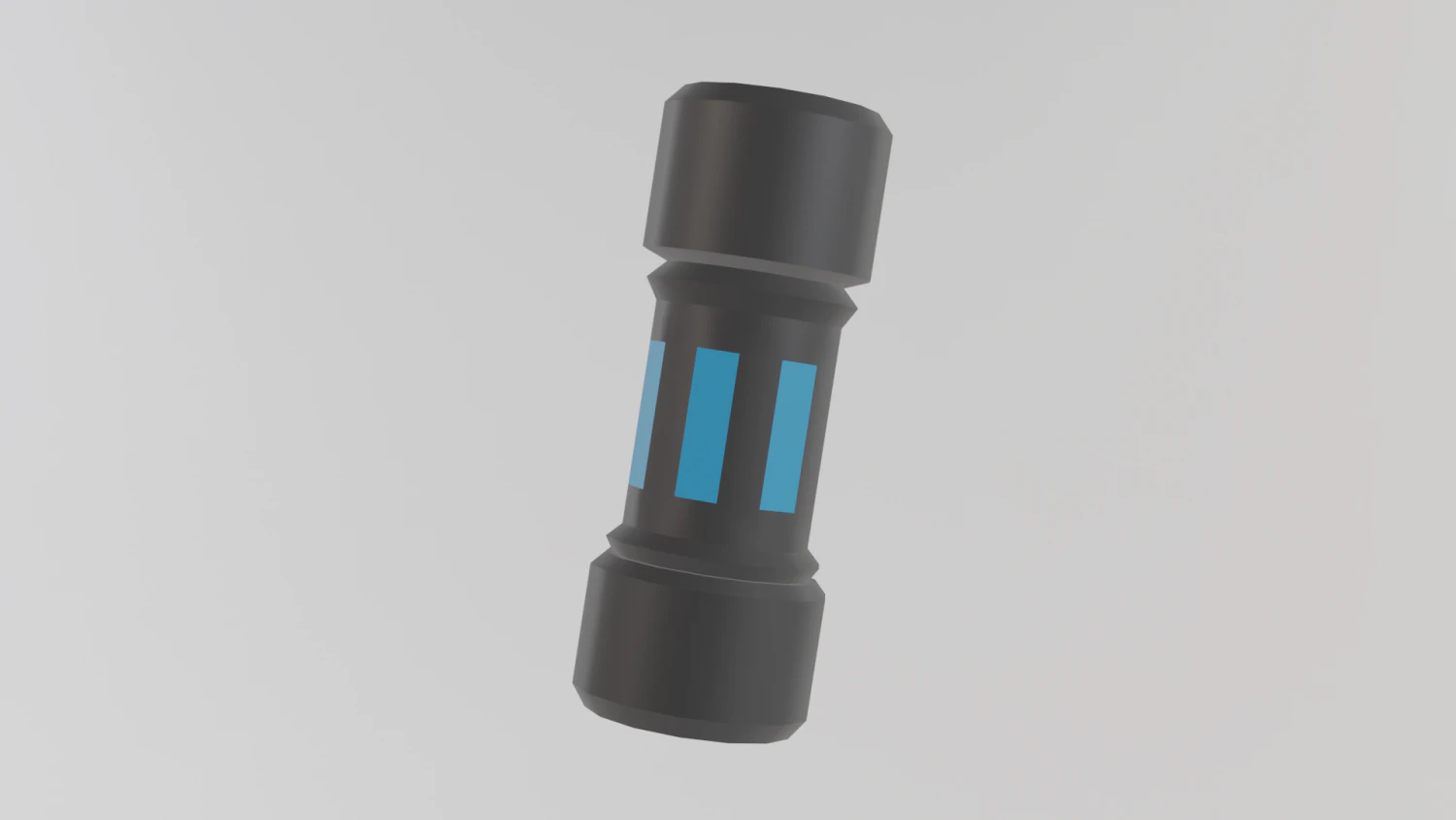 Kaps&uuml;l D&uuml;ş&uuml;k Poli 3D Model .c4d .max .obj .3ds .fbx .stl .blend 