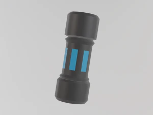 Capsule laag poly 3D Model
