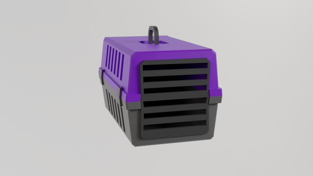 Cat House Low Poly 3D Модель .c4d .max .obj .3ds .fbx .stl .blend 