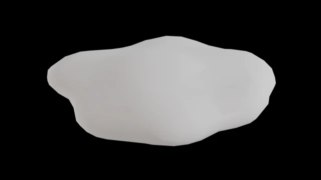 Wolk laag poly 3D Model .c4d .max .obj .3ds .fbx .stl .blend 