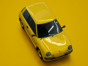 Nissan Be-1 3D 모델