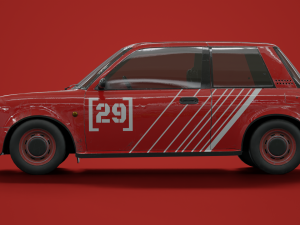 Nissan Be-1 3D Model
