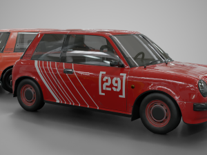 Nissan Be-1 3D Model