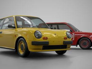 Nissan Be-1 3D Model